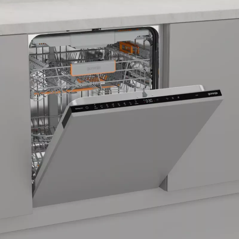 Įmontuojamas indaplovė Gorenje GV673C65 14 stalvių Nerūdijantis plienas