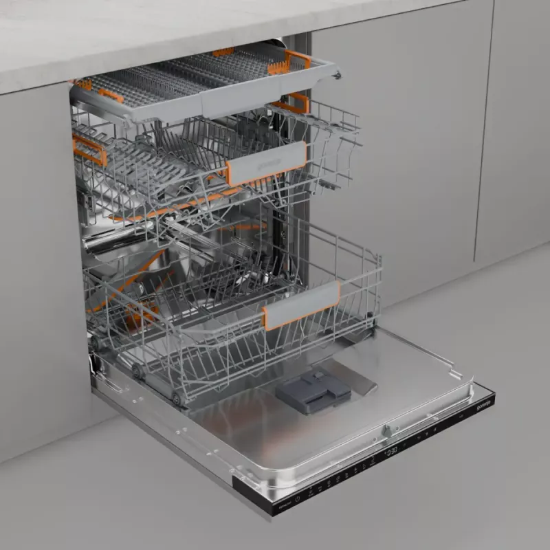 Įmontuojamas indaplovė Gorenje GV673C65 14 stalvių Nerūdijantis plienas