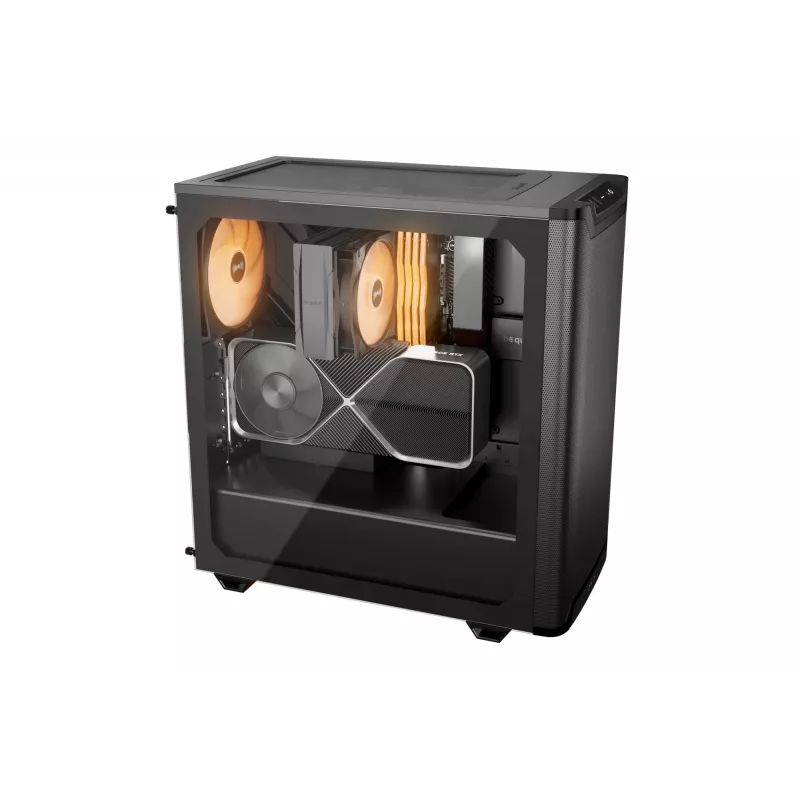 PC korpusas be quiet! Pure Base 501 DX Black Midi Tower
