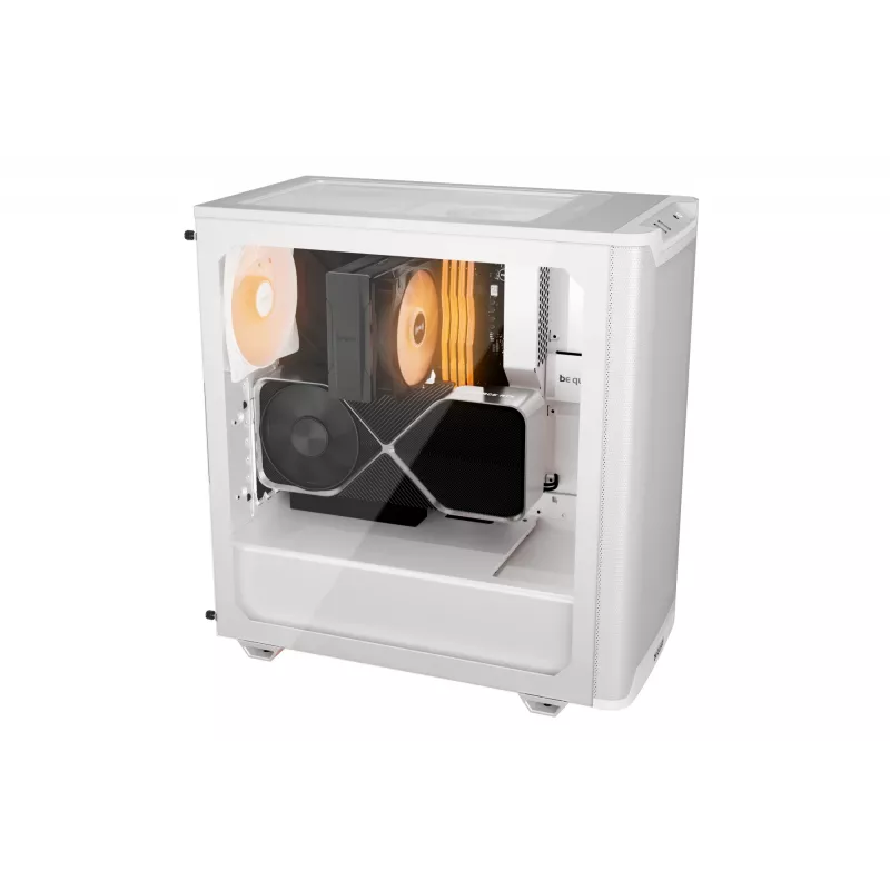 Korpusas be quiet! Pure Base 501 LX White Midi Tower