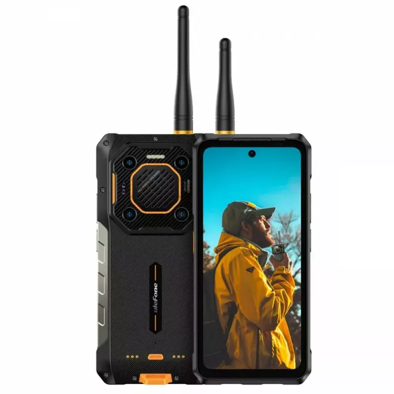 Išmanusis telefonas UleFone Armor 26 Ultra 6,1 colio 12GB RAM 512GB atminties Juoda