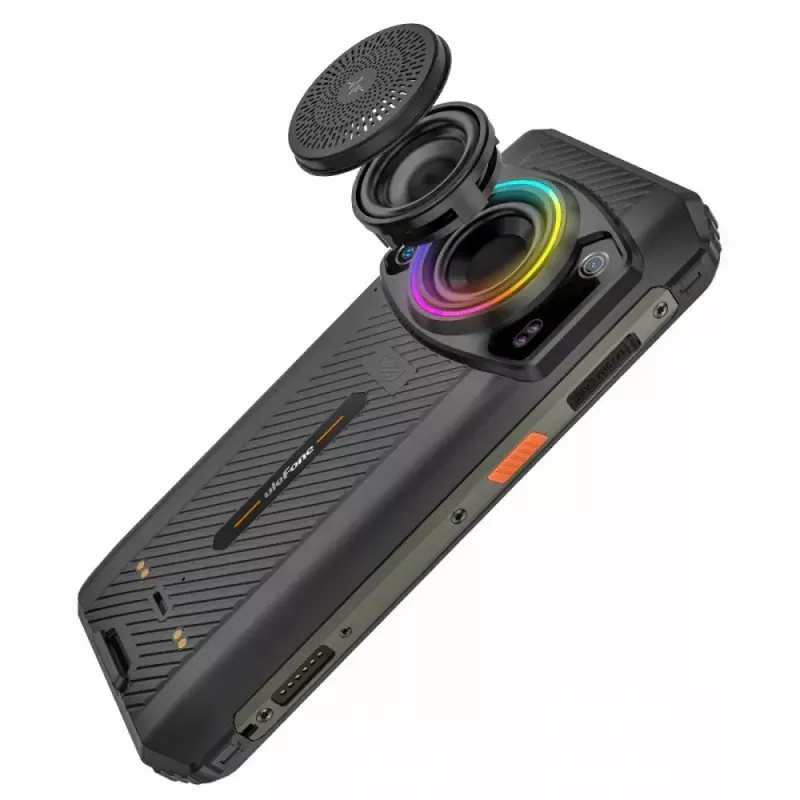 Išmanusis telefonas UleFone Armor 21 – 6,58 colių ekranas, 8 GB RAM, 256 GB atmintis, juoda