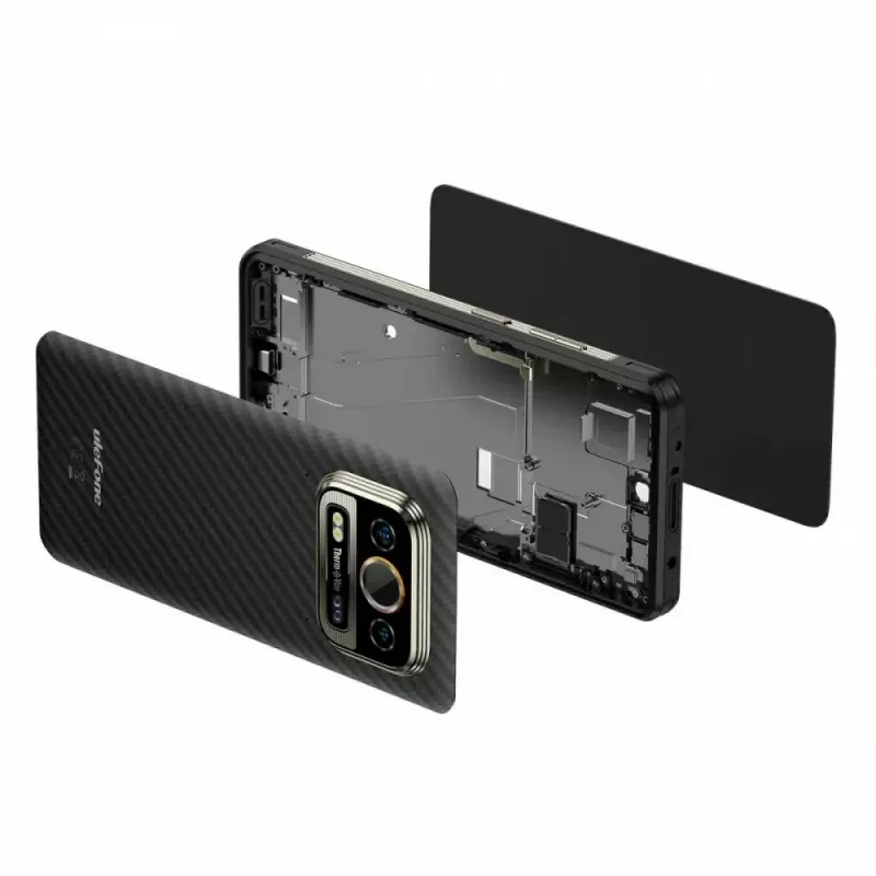 Išmanusis telefonas UleFone Armor 25T 6.0 colio 6/256GB Frost Black, energijos klasė B