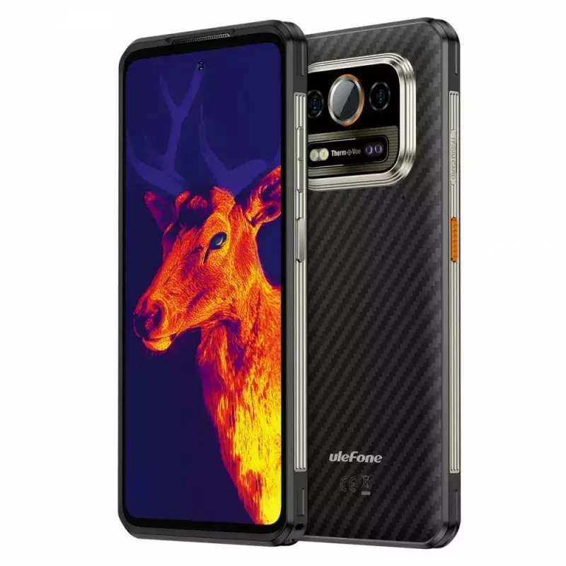 Išmanusis telefonas UleFone Armor 25T 6.0 colio 6/256GB Frost Black, energijos klasė B