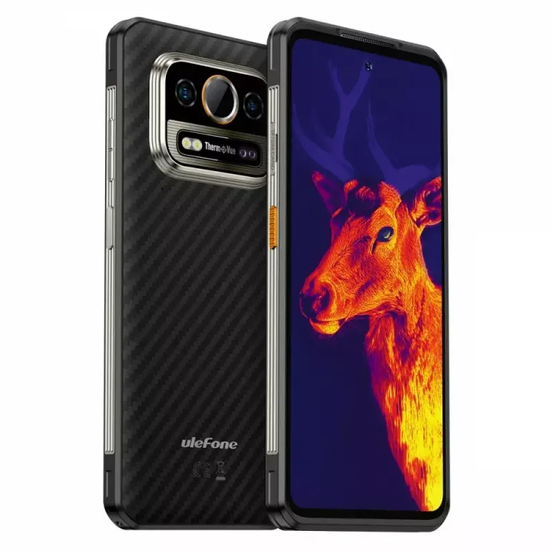 Išmanusis telefonas UleFone Armor 25T 6.0 colio 6/256GB Frost Black, energijos klasė B