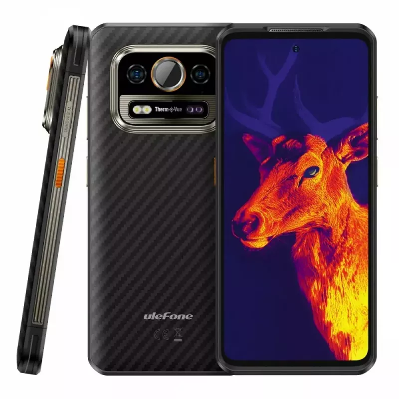Išmanusis telefonas UleFone Armor 25T 6.0 colio 6/256GB Frost Black, energijos klasė B