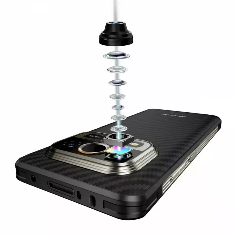 Išmanusis telefonas UleFone Armor 25T 6.0 colio 6/256GB Frost Black, energijos klasė B