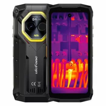 Išmanusis telefonas UleFone Armor Mini 20T Pro 5G, 4,7 colio ekranas, 8 GB RAM, 256 GB atmintis, Juoda