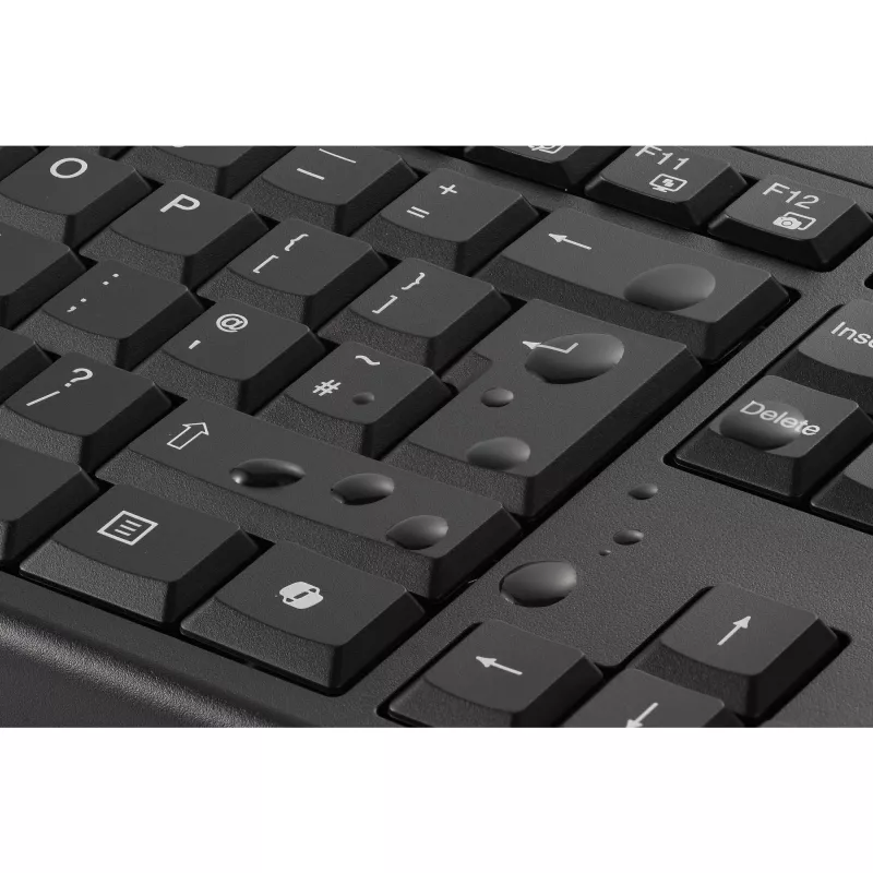 Belaidis klaviatūros ir pelės rinkinys Kensington K75560WW pilno dydžio QWERTY