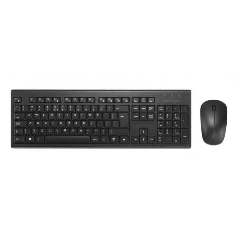 Belaidis klaviatūros ir pelės rinkinys Kensington K75560WW pilno dydžio QWERTY
