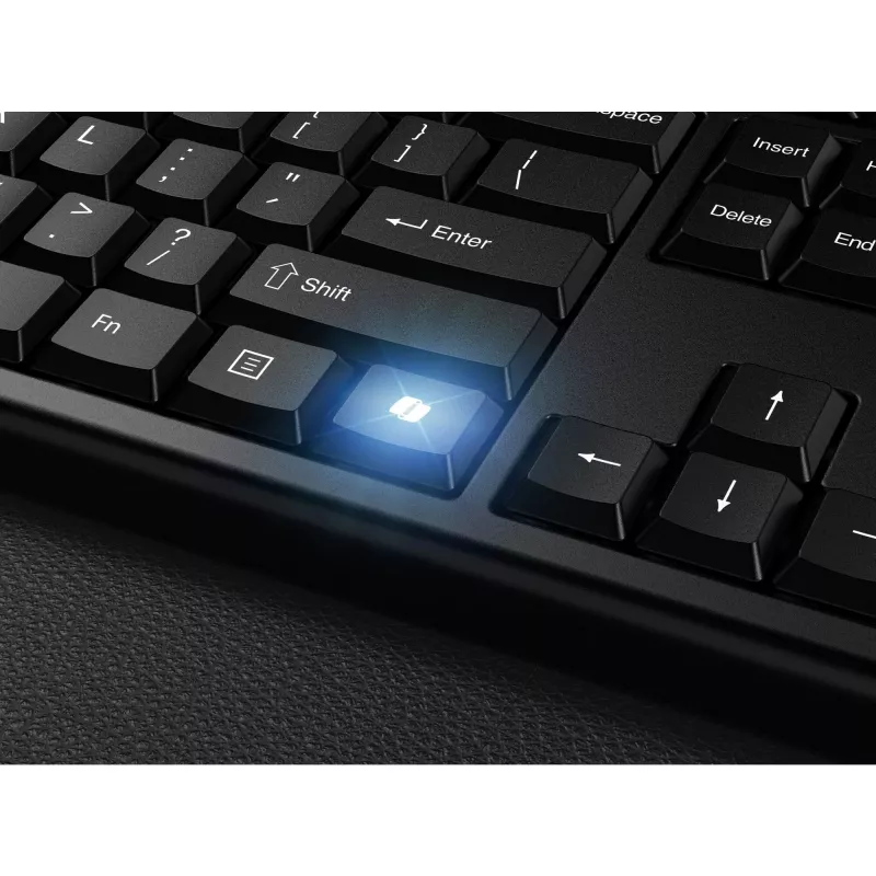 Belaidis klaviatūros ir pelės rinkinys Kensington K75560WW pilno dydžio QWERTY