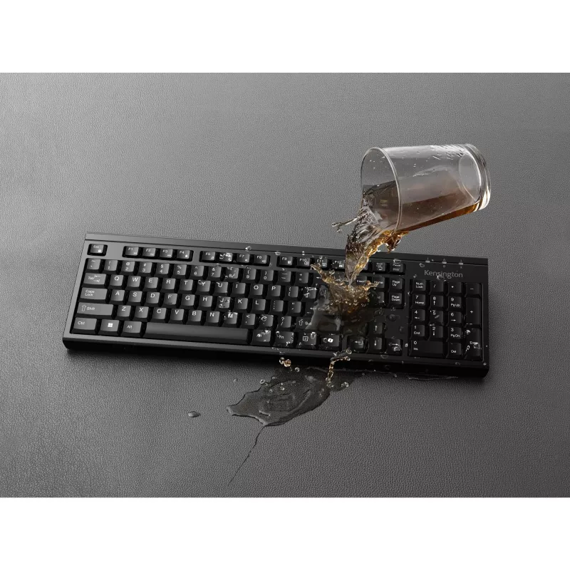 Belaidis klaviatūros ir pelės rinkinys Kensington K75560WW pilno dydžio QWERTY
