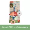 Fisher-Price Planet Friends Sea Me Bounce Vėžlys minkštas žaislas vežimėliui