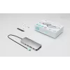 i-tec Metal USB-C Nano 3x Display Dock, 2x HDMI, 1x USB-C vaizdo + Power Delivery 140 W