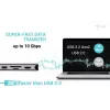 i-tec Metal USB-C Nano 3x Display Dock, 2x HDMI, 1x USB-C vaizdo + Power Delivery 140 W