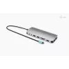 i-tec Metal USB-C Nano 3x Display Dock, 2x HDMI 1x USB-C vaizdo išvestis su Power Delivery 140W ir Universal Charger 140W
