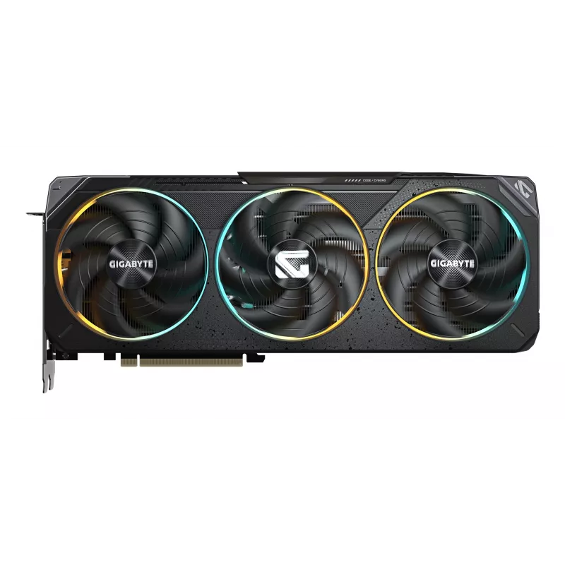 GIGABYTE GeForce RTX 5070 GAMING OC 12G vaizdo plokštė - 12 GB GDDR7, 192 bit, PCI-E 5.0, 2625 MHz branduolio dažnis, 3x DP 2.1a, 1x HDMI 2.1b, NVIDIA DLSS 4, GV-N5070GAMING OC-12GD