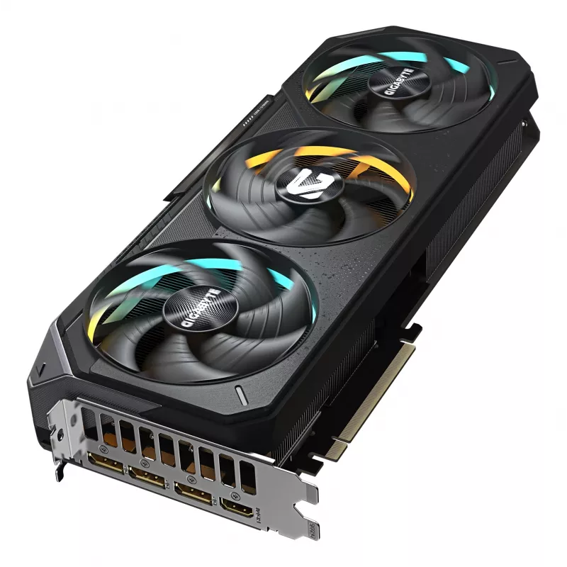 GIGABYTE GeForce RTX 5070 GAMING OC 12G vaizdo plokštė - 12 GB GDDR7, 192 bit, PCI-E 5.0, 2625 MHz branduolio dažnis, 3x DP 2.1a, 1x HDMI 2.1b, NVIDIA DLSS 4, GV-N5070GAMING OC-12GD