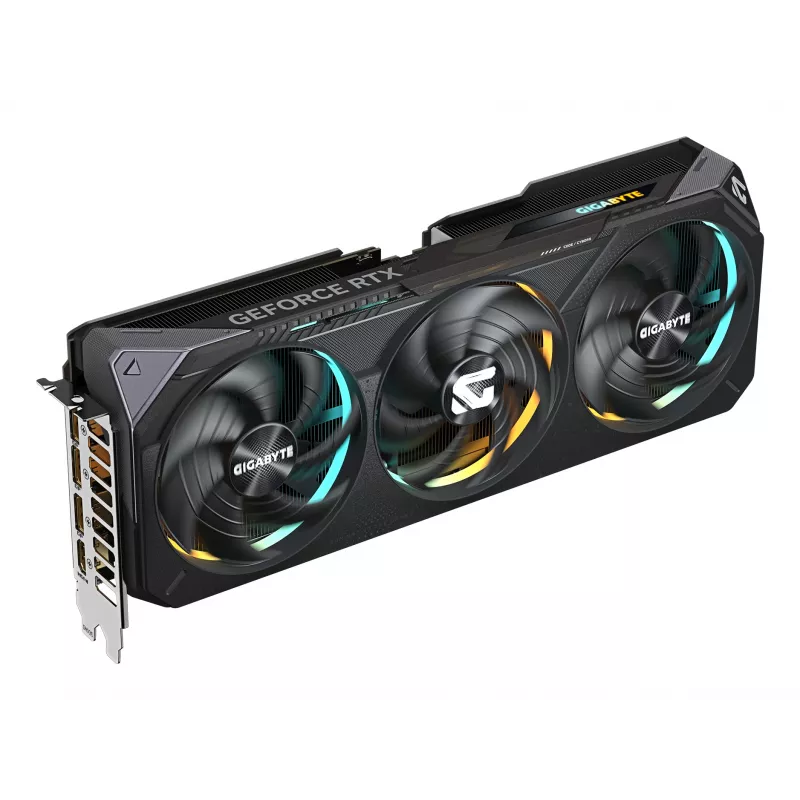 GIGABYTE GeForce RTX 5070 GAMING OC 12G vaizdo plokštė - 12 GB GDDR7, 192 bit, PCI-E 5.0, 2625 MHz branduolio dažnis, 3x DP 2.1a, 1x HDMI 2.1b, NVIDIA DLSS 4, GV-N5070GAMING OC-12GD