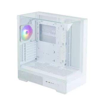 Korpusas Zalman P40 Prism White Midi Tower