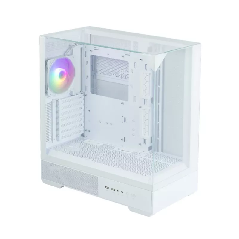 Korpusas Zalman P40 Prism White Midi Tower
