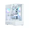 Korpusas Zalman P40 Prism White Midi Tower