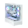Korpusas Zalman P40 Prism White Midi Tower