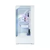 Korpusas Zalman P40 Prism White Midi Tower
