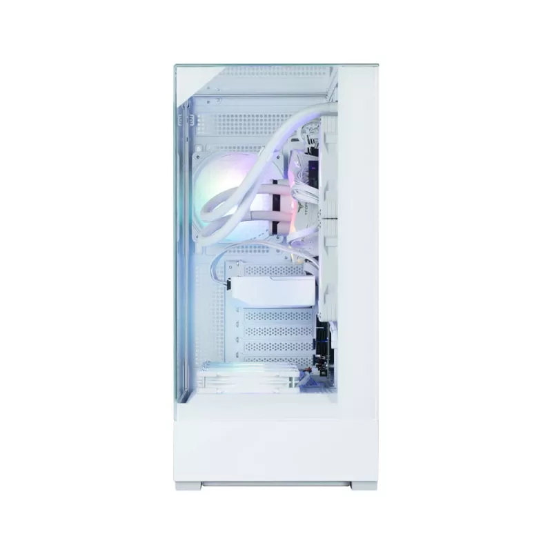 Korpusas Zalman P40 Prism White Midi Tower