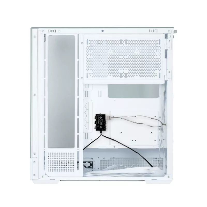 Korpusas Zalman P40 Prism White Midi Tower