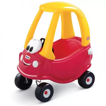 Little Tikes Cozy Coupe vaikiškas automobilis, stumiamas, 1,5–5 m., 4 ratai, įvairiaspalvis