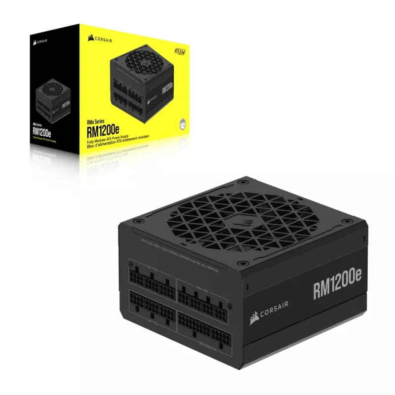 CORSAIR RMe Series RM1200e pilnai modulinis maitinimo blokas, 1200W, 80 PLUS Gold, ATX 3.1