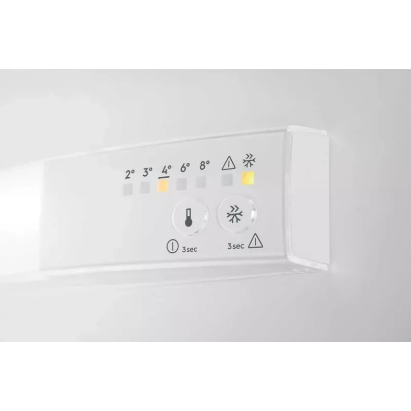 Įmontuojamas šaldytuvas Electrolux LNT6NE18S — 257 L, liečiamas valdymas, apatinis šaldiklis, No Frost, baltas