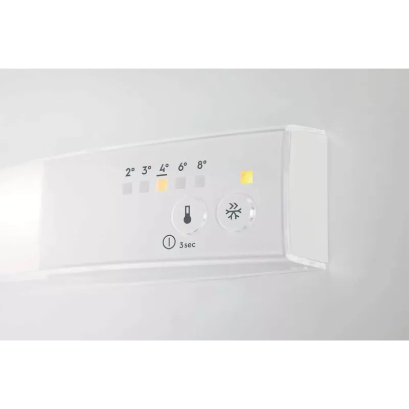 Įmontuojamas šaldytuvas Electrolux LNT6NE18S — 257 L, liečiamas valdymas, apatinis šaldiklis, No Frost, baltas