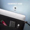 SSD korpusas AXAGON ADM2-AM USB-A 10Gbps vienam M.2 NVMe/SATA diskui, USB 3.2 Gen 2, 10 cm laidas, juodas