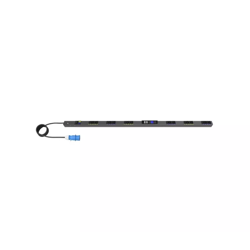 EATON CORPORATION Switched G4 Rack PDU, 0U, 39U, IEC-60309 įvadas, 3 m laidas, 1 fazė, 7,4 kW, 32 A, 200-240 V, 24 lizdai (12) C13, (12) C19