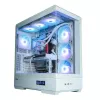 Korpusas Zalman P50 DS White Midi Tower