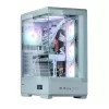 Korpusas Zalman P50 DS White Midi Tower