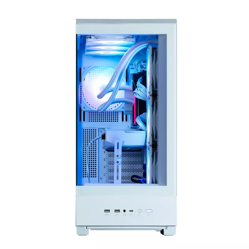 Korpusas Zalman P50 DS White Midi Tower