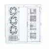 Korpusas Zalman P50 DS White Midi Tower