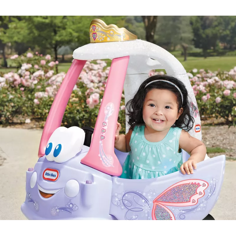 Little Tikes Cozy Coupe Fairy stumiamas automobiliukas