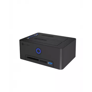 ICY BOX IB-1233CL-CR USB 3.2 Gen 1 (3.1 Gen 1) Type-A juodas