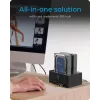 ICY BOX IB-1233CL-CR USB 3.2 Gen 1 (3.1 Gen 1) Type-A juodas