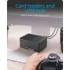 ICY BOX IB-1233CL-CR USB 3.2 Gen 1 (3.1 Gen 1) Type-A juodas