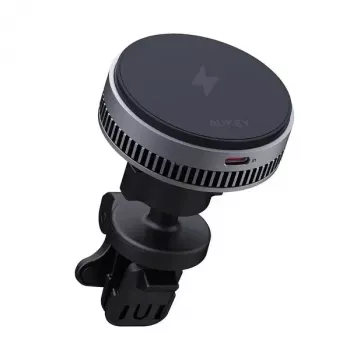 Aukey belaidis įkrovimo laikiklis HD-MC13A, MagSafe suderinamas, automobilio ventiliacijos grotelėms, 15 W belaidis įkrovimas