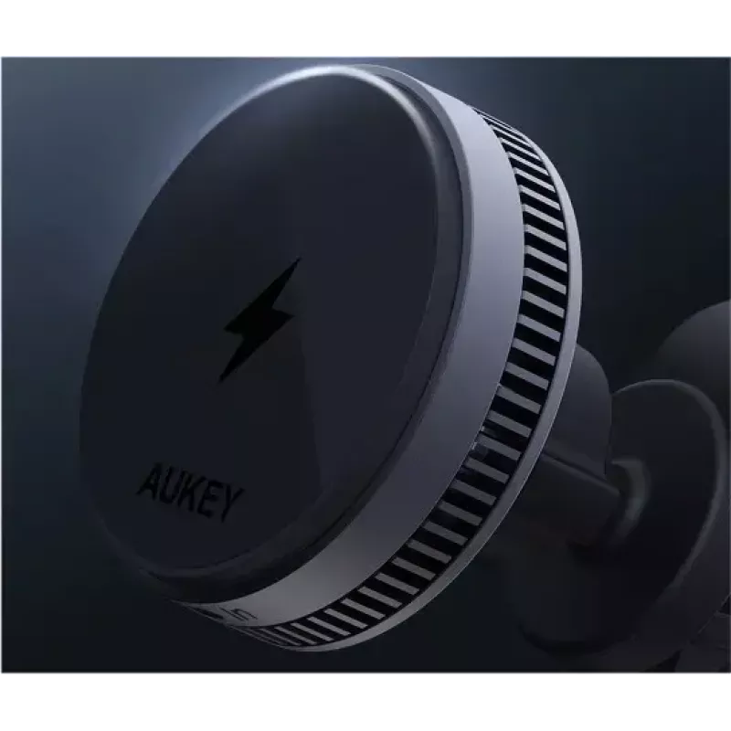 Aukey belaidis įkrovimo laikiklis HD-MC13A, MagSafe suderinamas, automobilio ventiliacijos grotelėms, 15 W belaidis įkrovimas