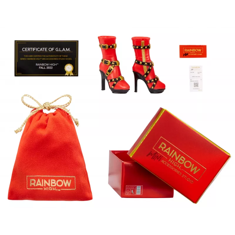 Rainbow High Mini Priedų Aulinukai – Serija 1, S Asortimentas PDQ