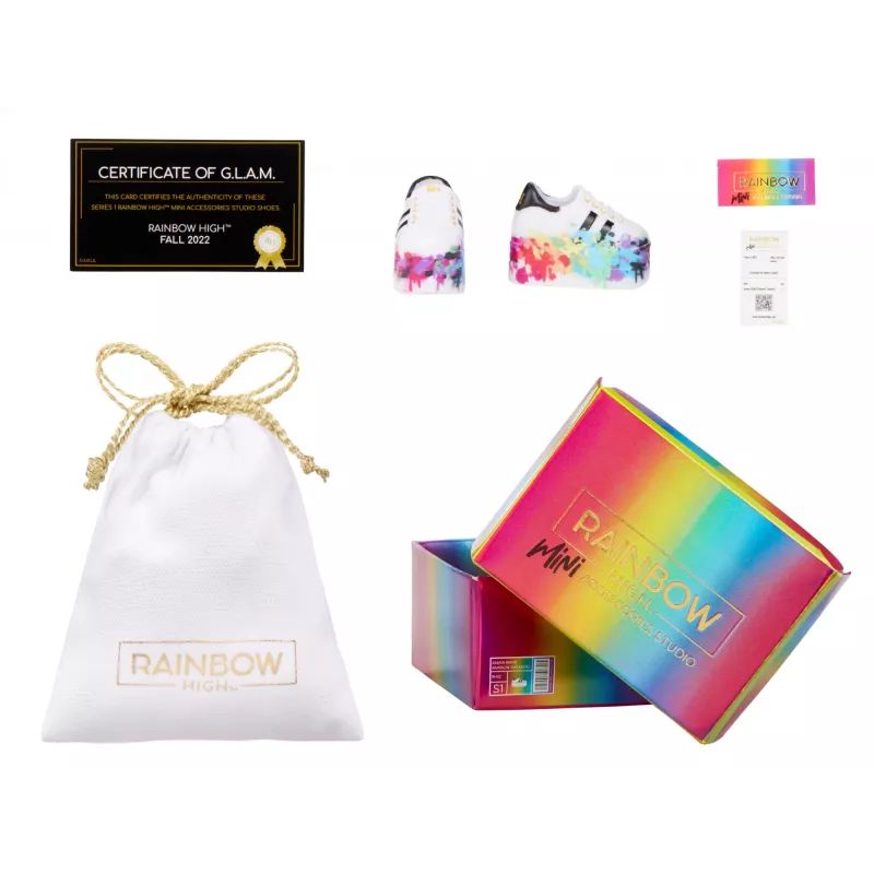 Rainbow High Mini Priedų Aulinukai – Serija 1, S Asortimentas PDQ