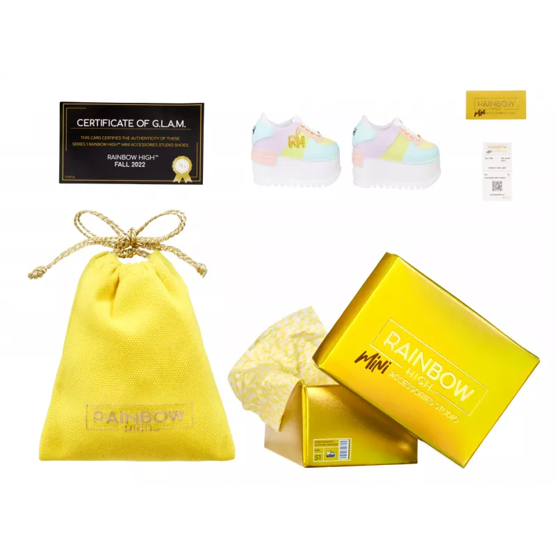 Rainbow High Mini Priedų Aulinukai – Serija 1, S Asortimentas PDQ