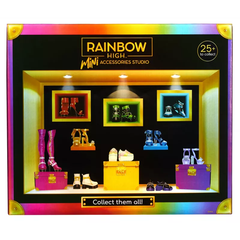 Rainbow High Mini Priedų Aulinukai – Serija 1, S Asortimentas PDQ